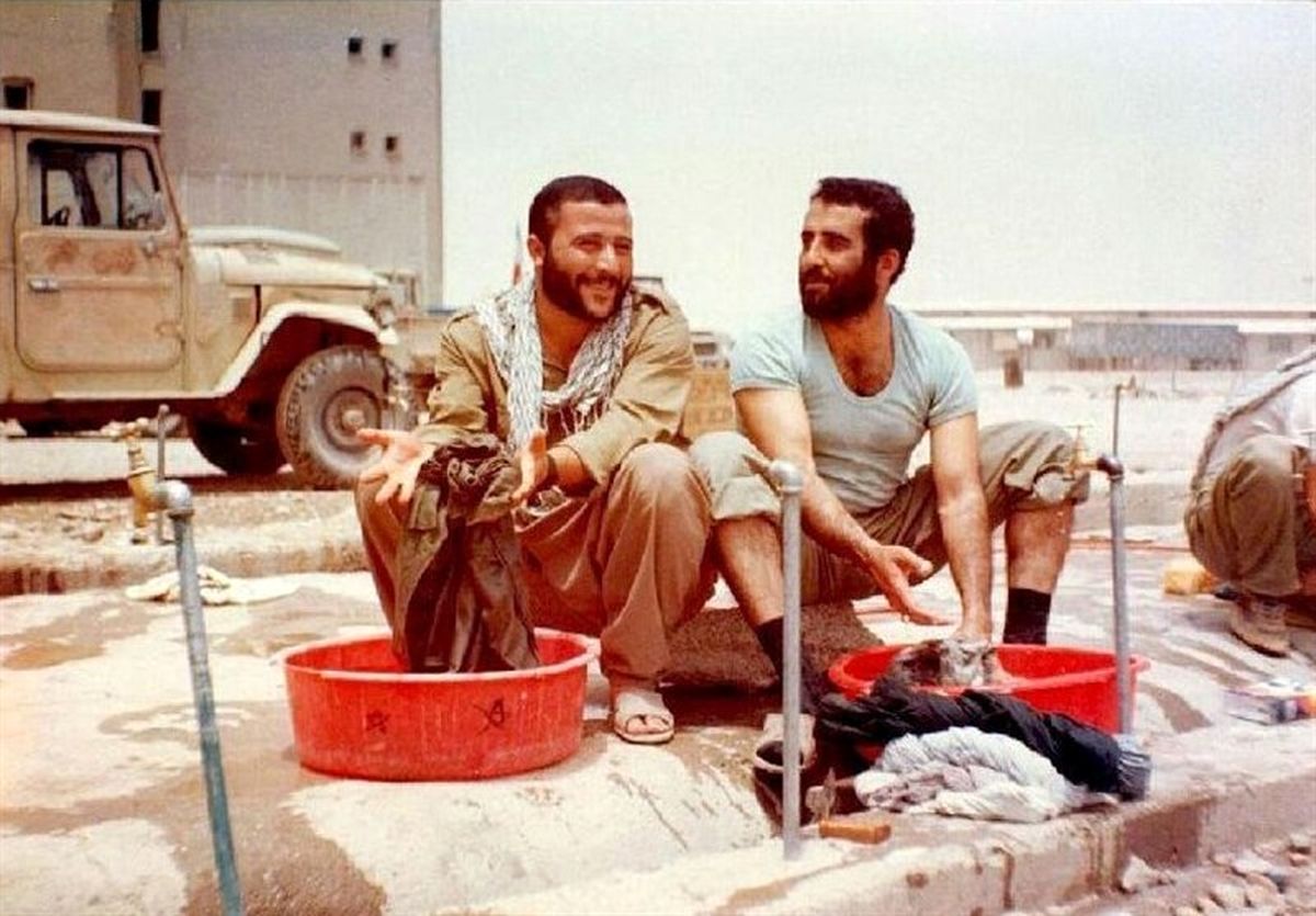 لباسشویی دستی ویژه جانبازان! +عکس