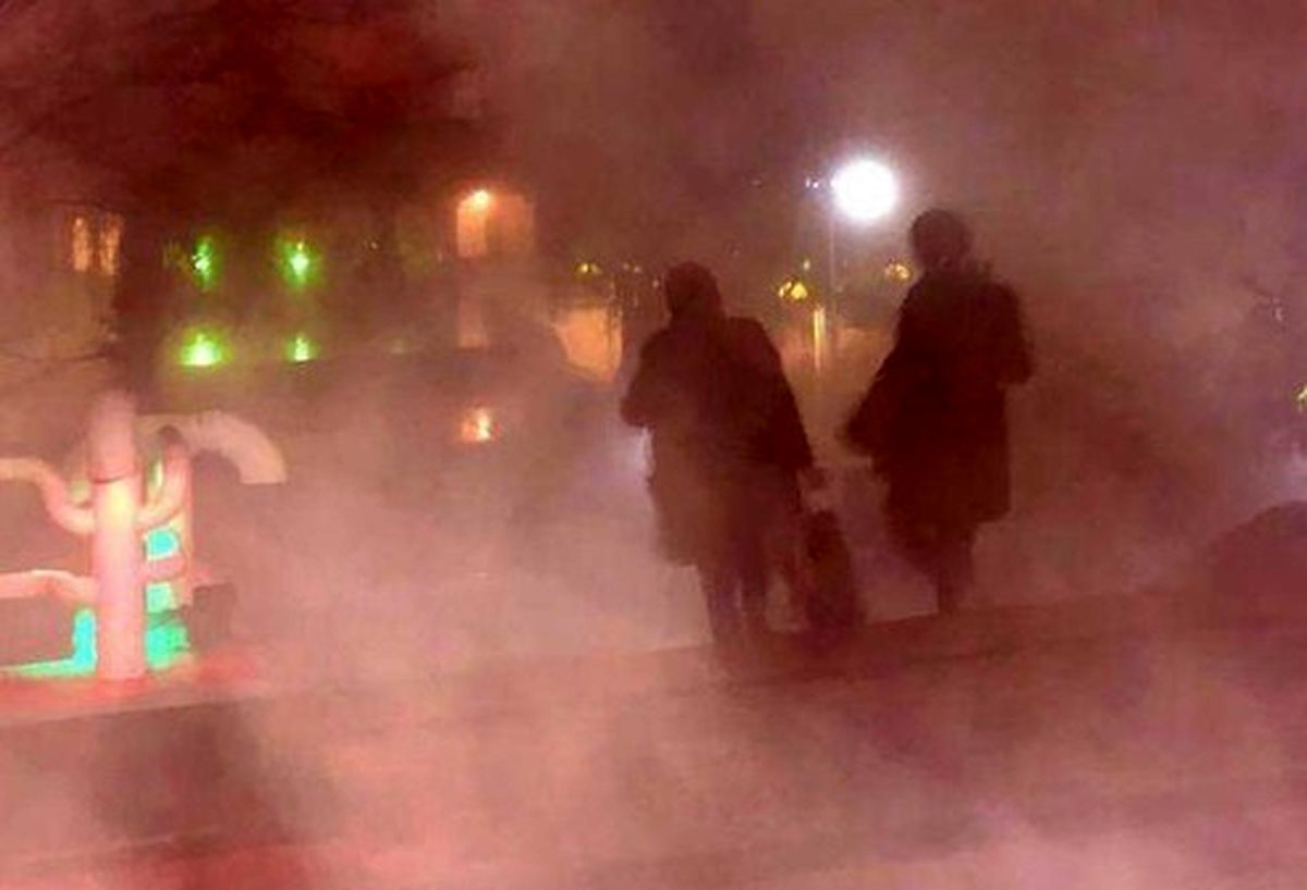 ‏وضعیت مه در تهران +عکس