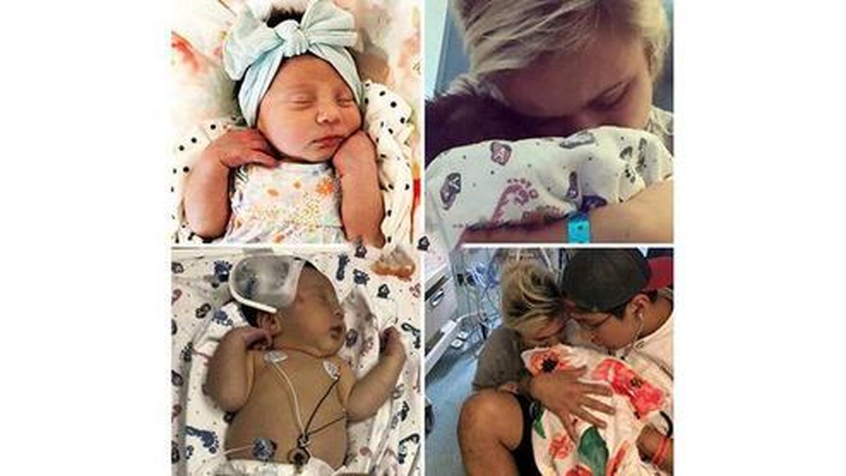 مرگ دردناک نوزاد دختر به خاطر یک بوسه! +عکس