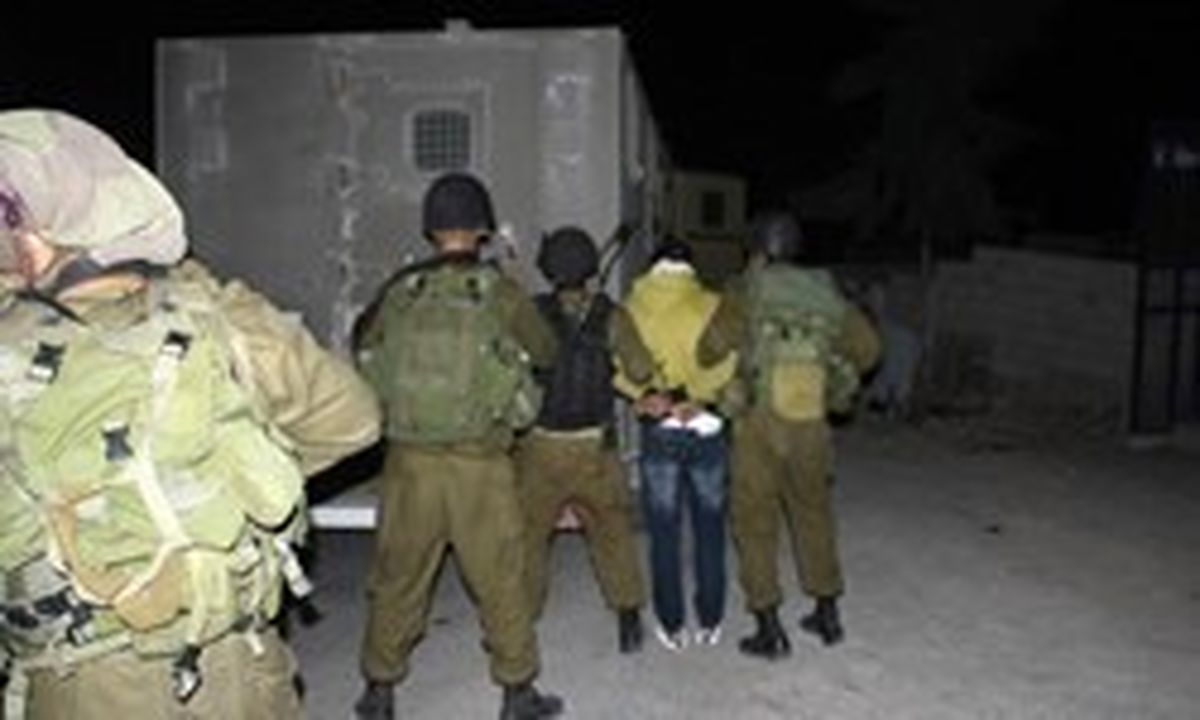 بازداشت چند فلسطینی در کرانه باختری