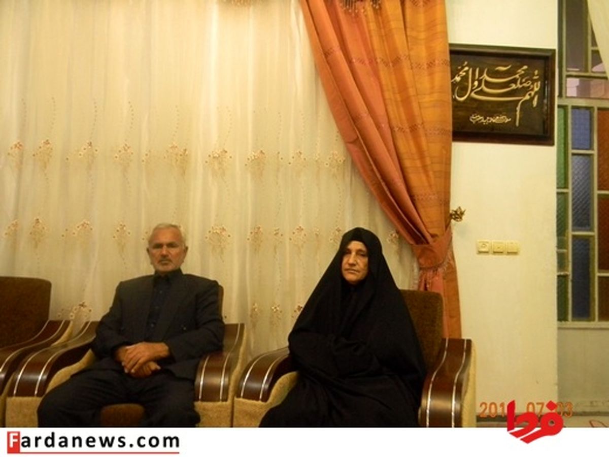 تصاویرمنتشرنشده ازپدرومادر شهیدرضایی‌نژاد