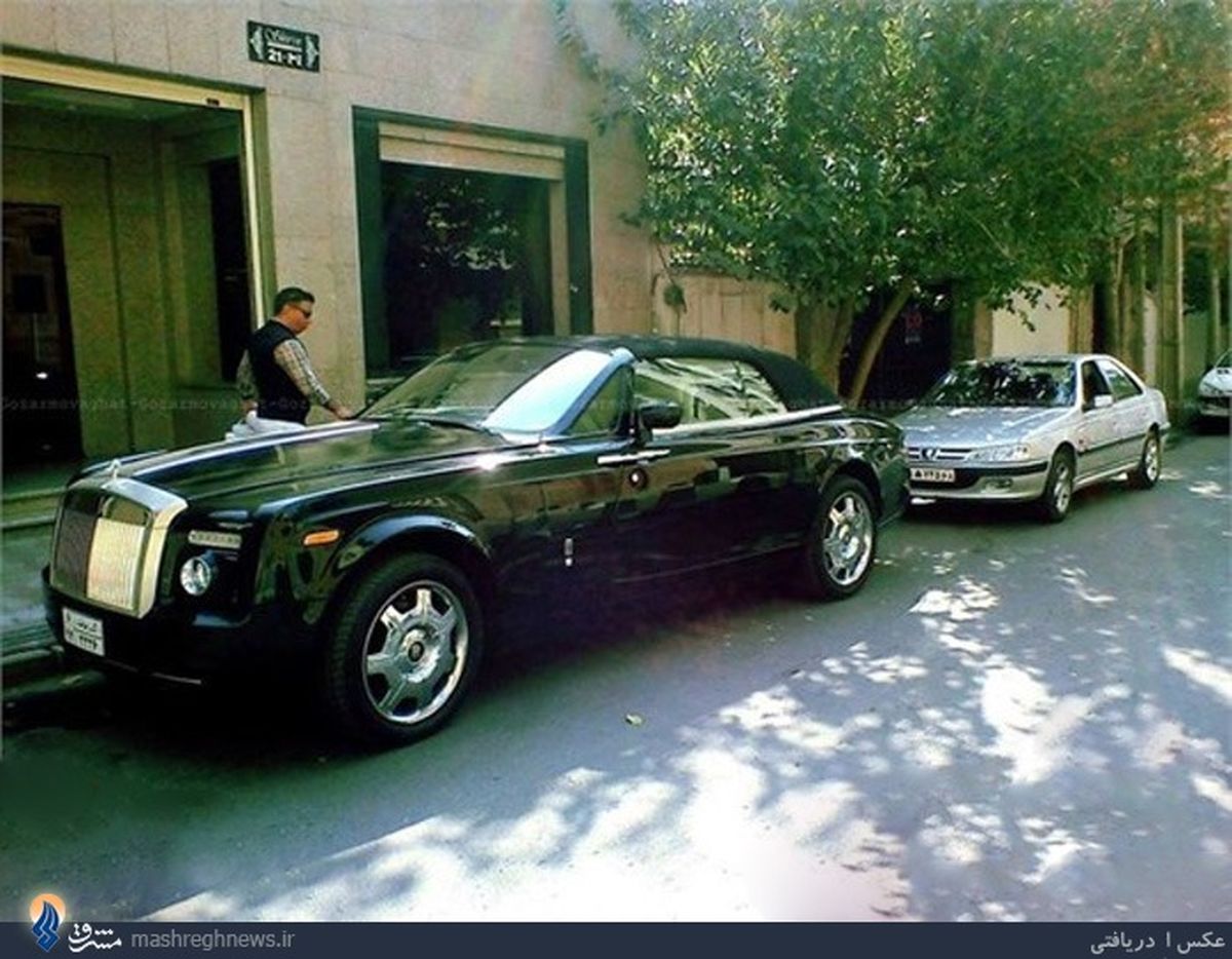 شبح سیاه در خیابان‌های تهران/عکس