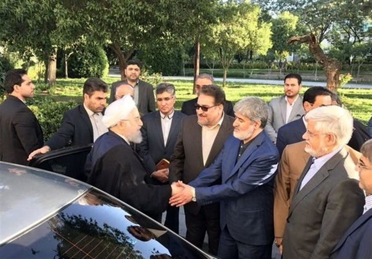 دیدار «روحانی» با جمعی از نمایندگان مجلس +تصاویر