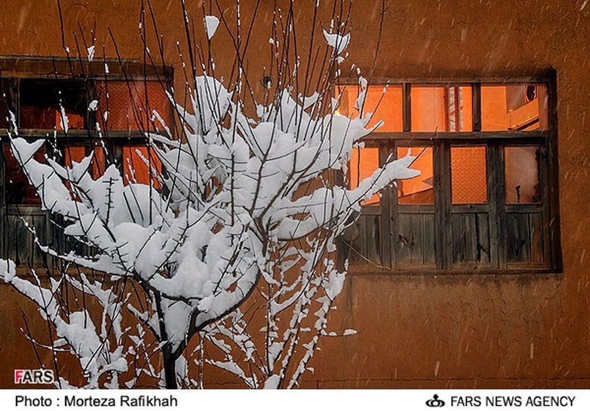 منظره برفی ماسوله