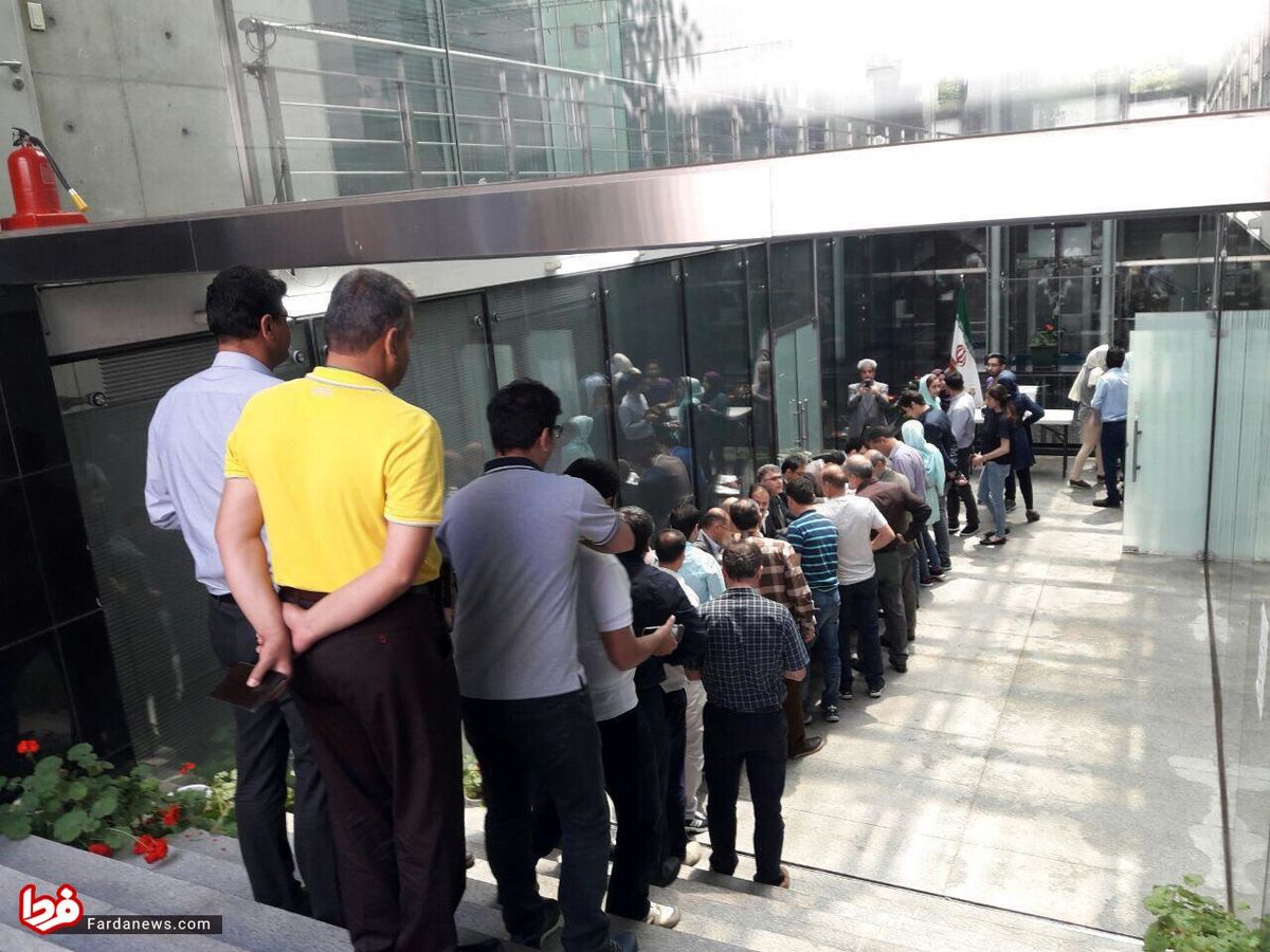 عکس: صف رای دهندگان ایرانی در پایتخت کره جنوبی