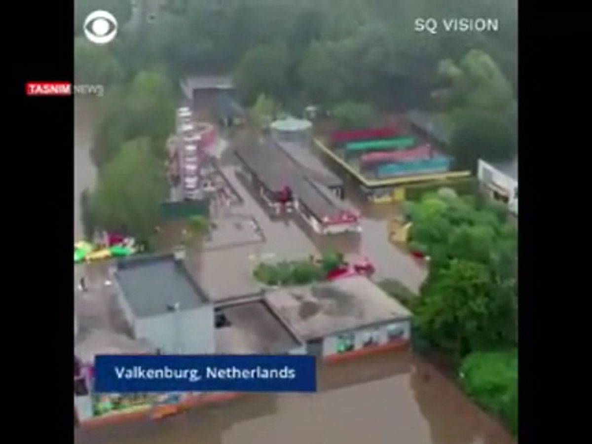 افزایش تلفات سیل سهمگین در اروپا +فیلم