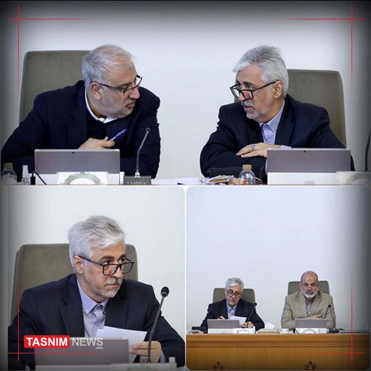 حضور سجادی در جلسه فوقالعاده هیئت دولت +عکس