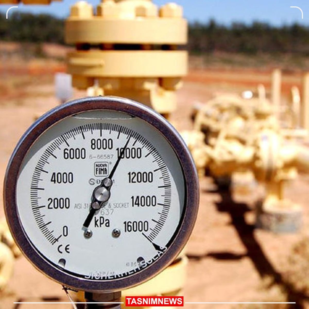 رکورد تحویل گاز به شبکه شکست