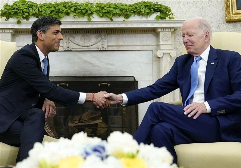 در نخستین دیدار سوناک با بایدن در کاخ سفید چه گذشت؟