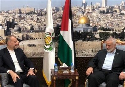  دیدار امیرعبداللهیان و هنیه در دوحه