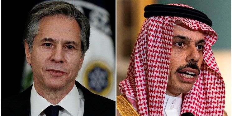  گفت‌وگوی بلینکن و بن فرحان درباره درگیری ها در غزه
