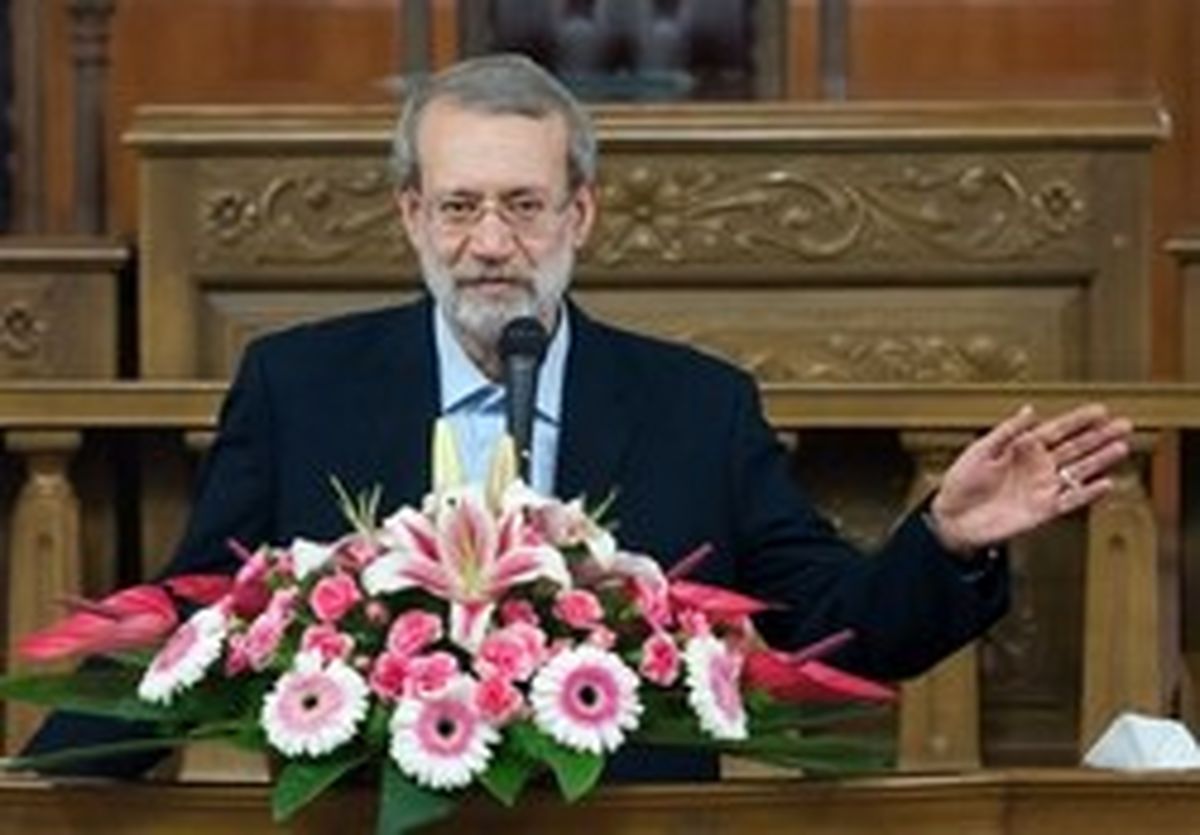 لاریجانی: همین موجوداتی که نامه داده بودند به پای مذاکره بیایید مذاکرات را به هم زدند