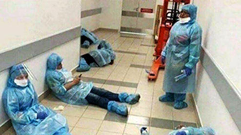 به خانواده‌های کادر درمان رحم کنیم +فیلم