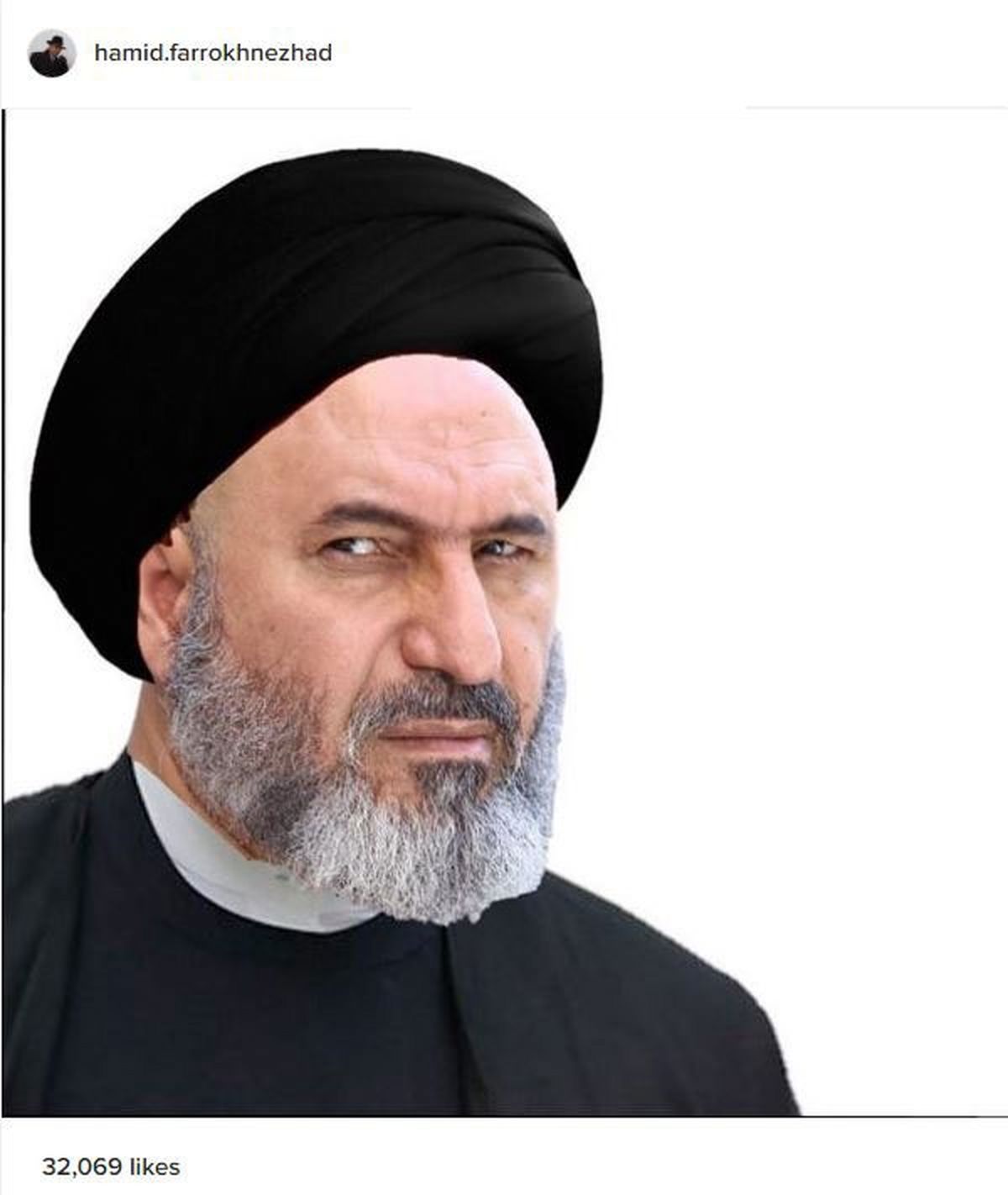 عکس: گریم متفاوت حمید فرخ نژاد