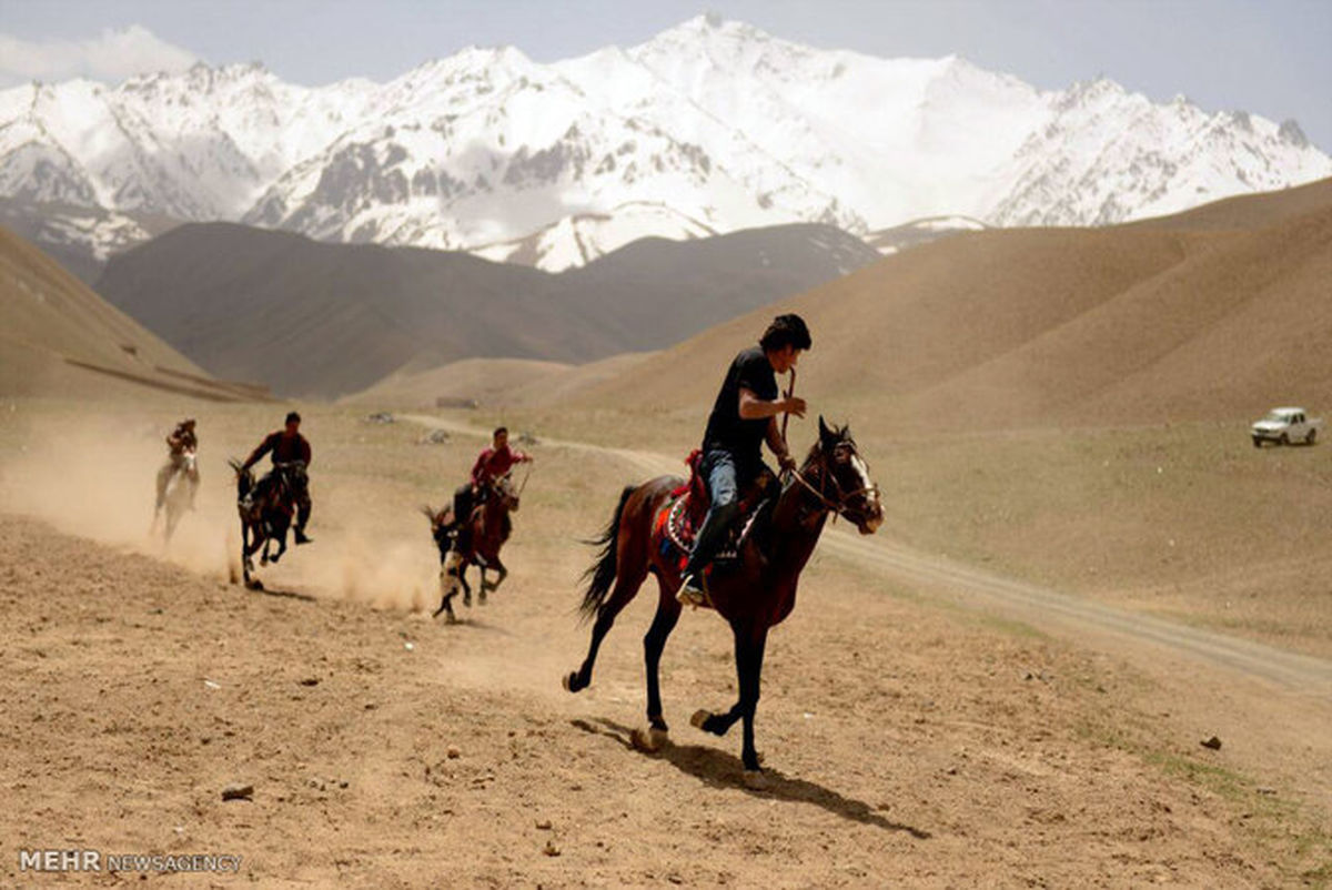 گزارش تصویری: بزکشی در افغانستان