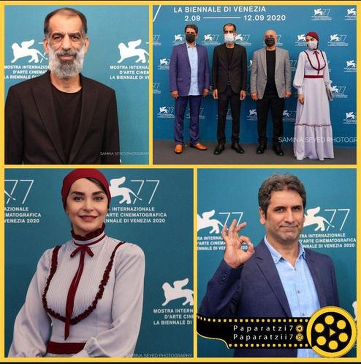 پوشش متفاوت بازیگر ایرانی در جشنواره ونیز +عکس