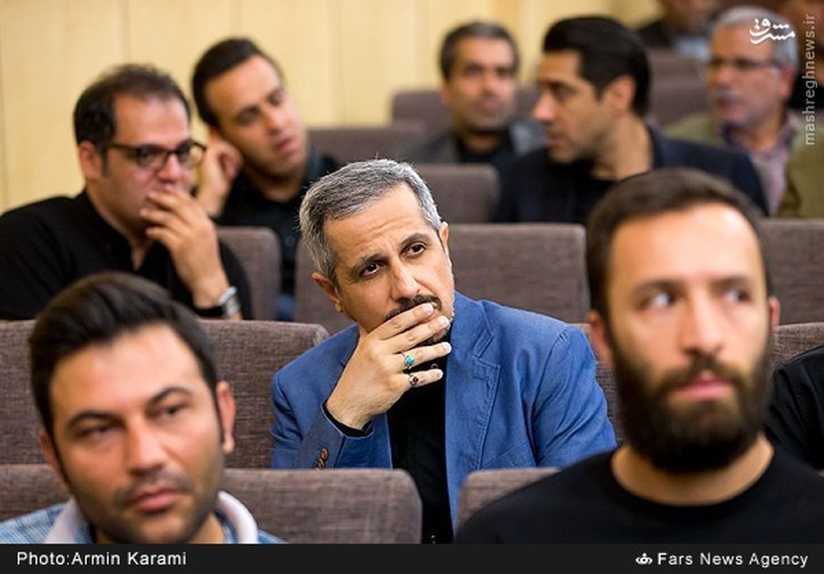 عکس: آقای بازیگر در ختم مهرداد اولادی