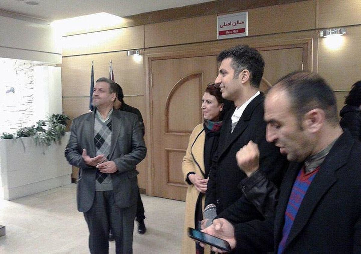 عکس: انتظار عادل فردوسیپور برای دیدن فیلم «لانتوری»