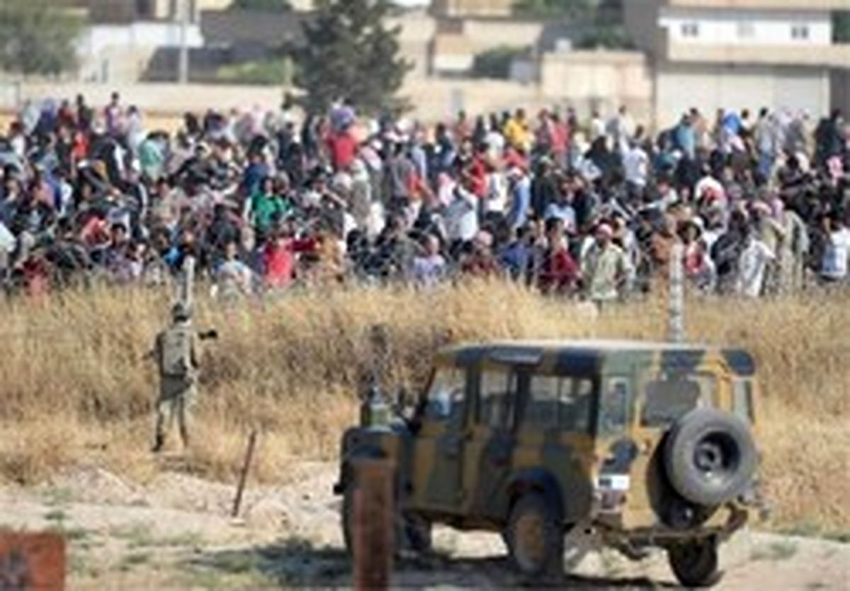 آوارگی ۵ هزار نفر در پی عملیات نظامی ترکیه در عفرین