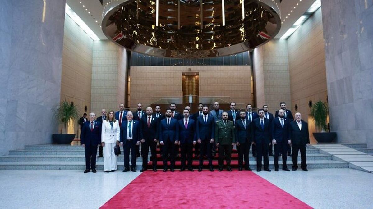  کابینه جدید الجولانی در یک قاب +عکس