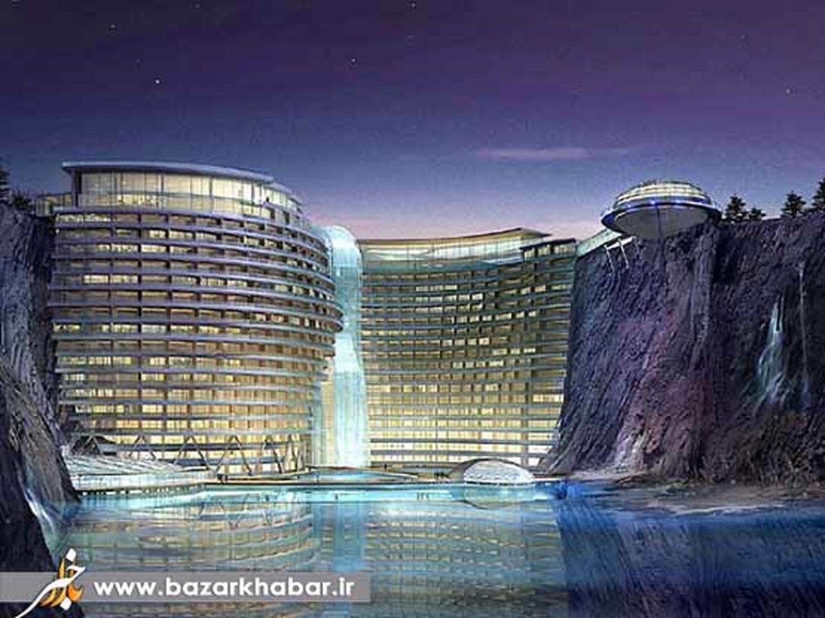 هتل فوق مدرن شانگهای در 2015/عکس