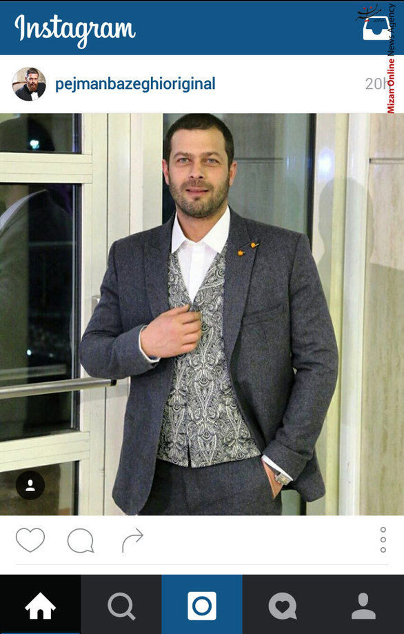 عکس: تیپ جدید پژمان بازغی در کاخ جشنواره