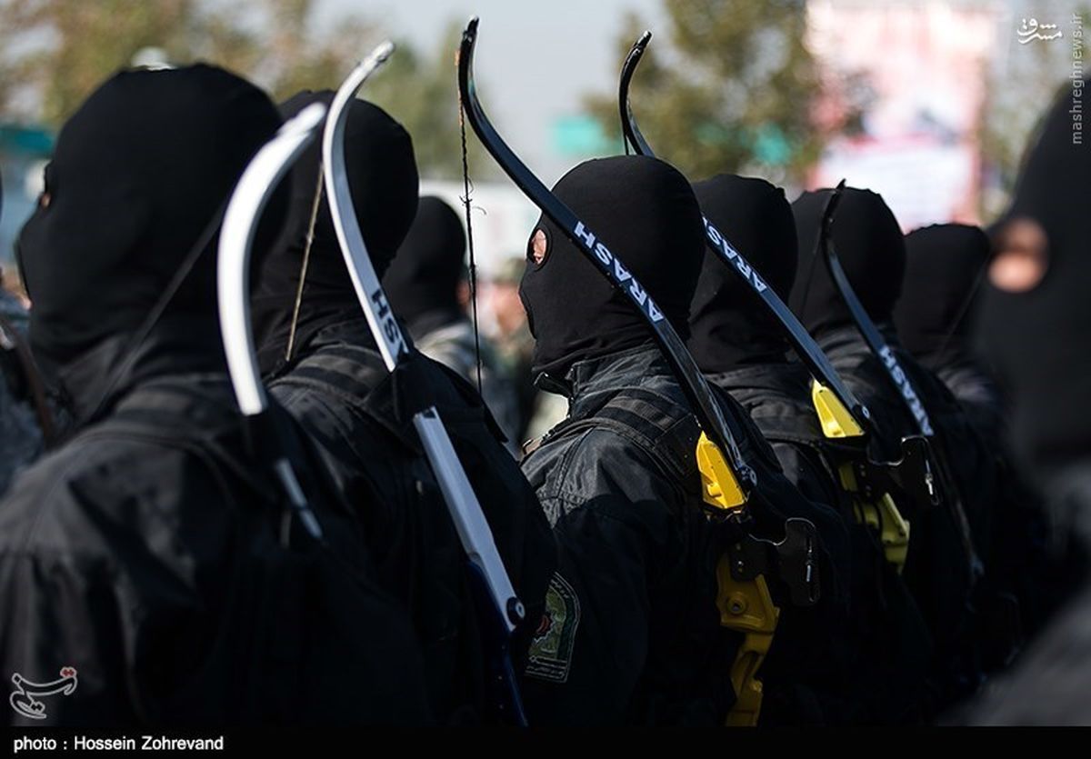 عکس: یگان تیرکمانداران ناجا