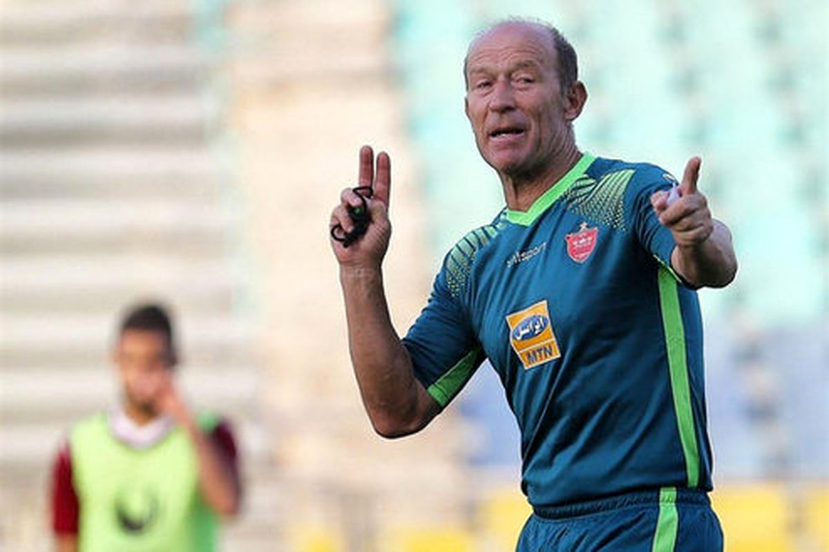 همسر کالدرون هم راهی تهران شد