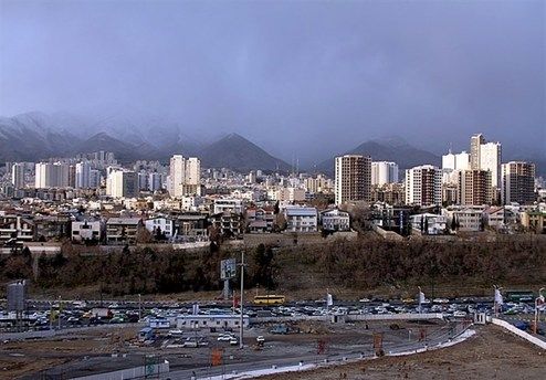 کیفیت هوای تهران در ۲۲ شهریور