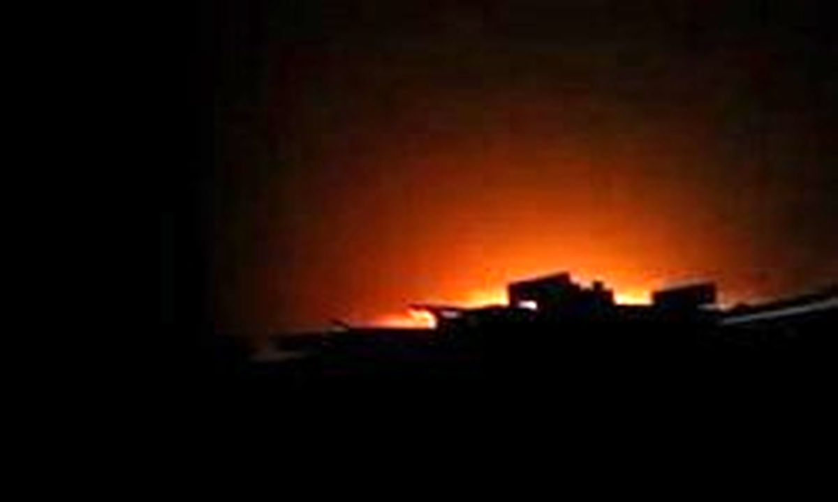 سلسله حملات شبانه ائتلاف سعودی به فرودگاه صنعاء