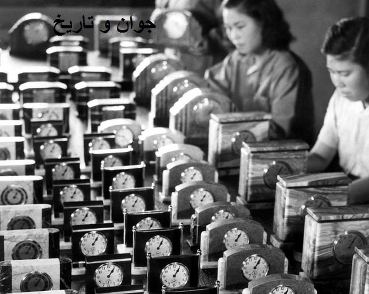 عکس: کارخانه ساعت سازی در ژاپن
