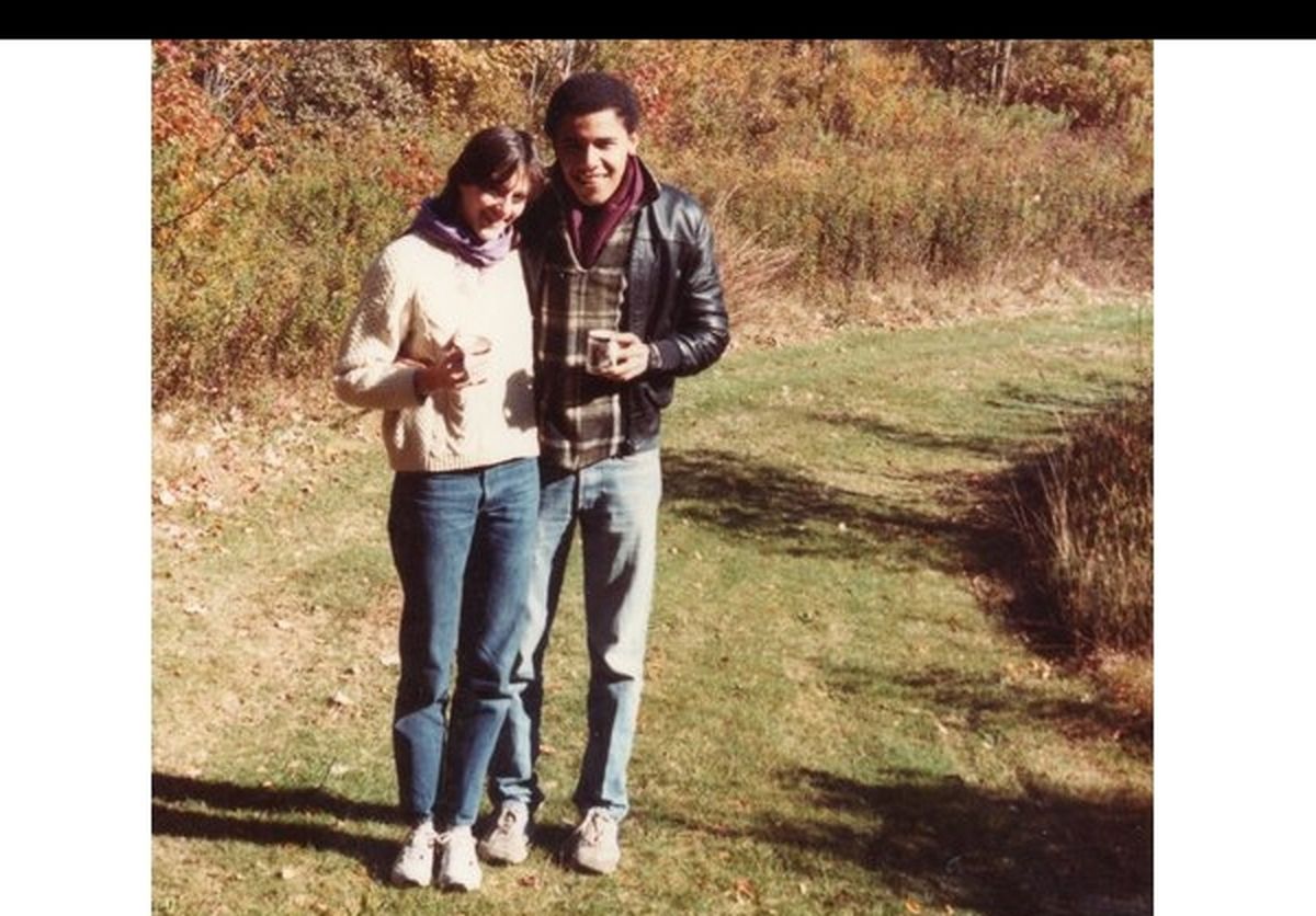 شیطنت های دوره جوانی اوباما/عکس