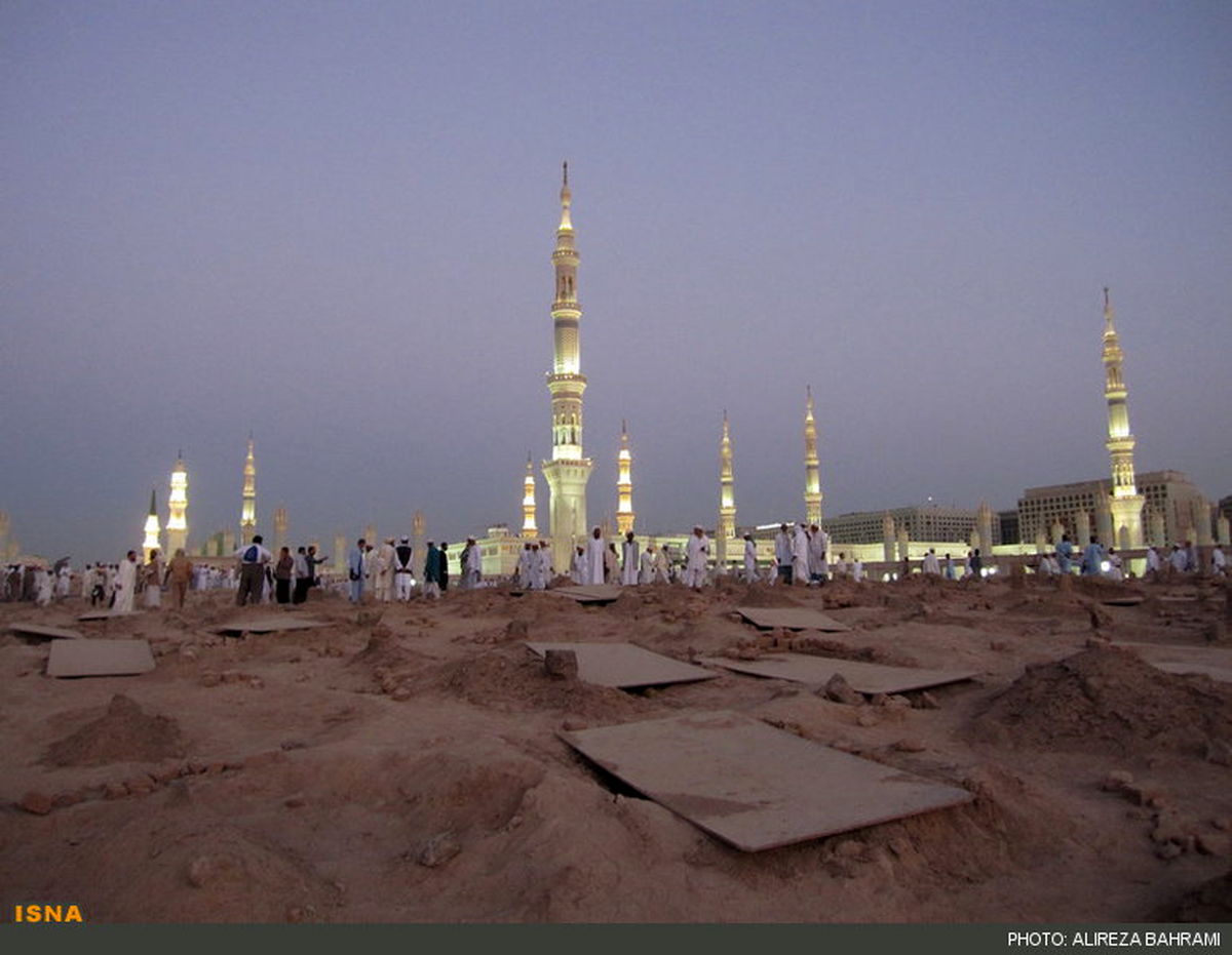 دفن‌مردگان جدید درقبرستان بقیع/عکس