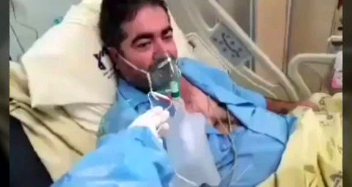 توصیه‌های بیمار کرونایی که ۴۵روز است در ICUست +فیلم