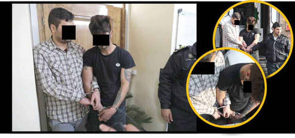 دوئل دزدان شبانه تهران با پلیس در خانه اعیانی +عکس