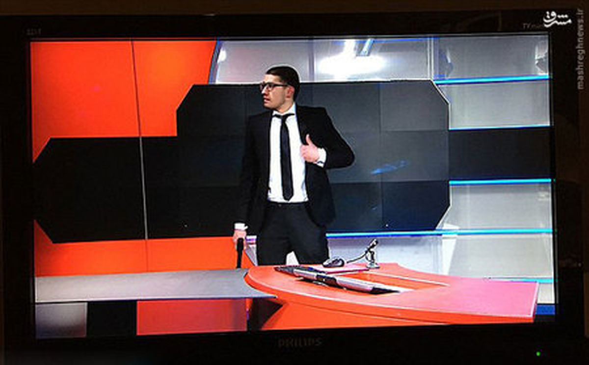 بازداشت یک‎تروریست در برنامه زنده/تصاویر