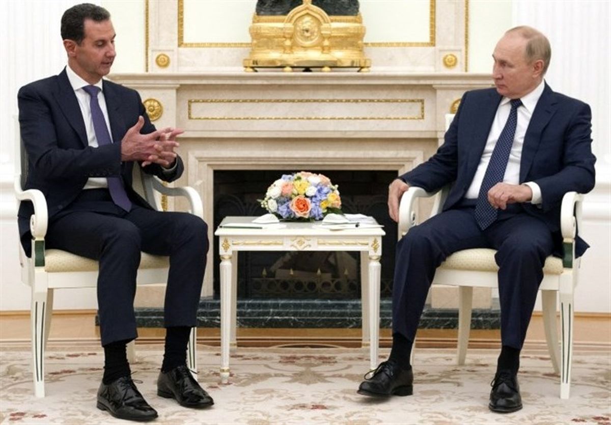 پوتین و اسد در مسکو دست در دست هم/پیام سرپوشیده پوتین برای آنکارا