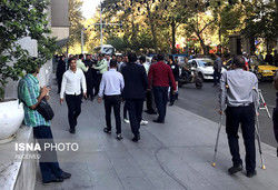 پلیس مانع خودسوزی یک جوان مقابل ساختمان شورای شهر تهران شد