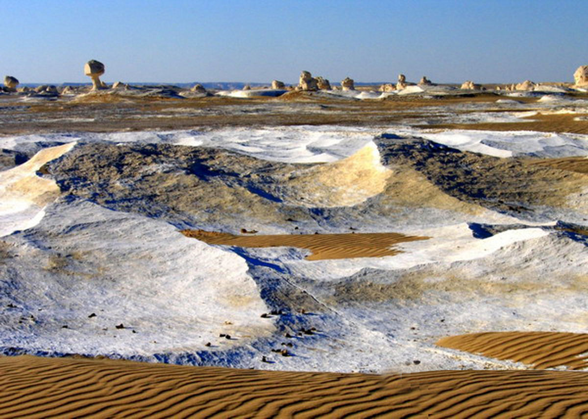 عکس/ صحرای سفید مصر