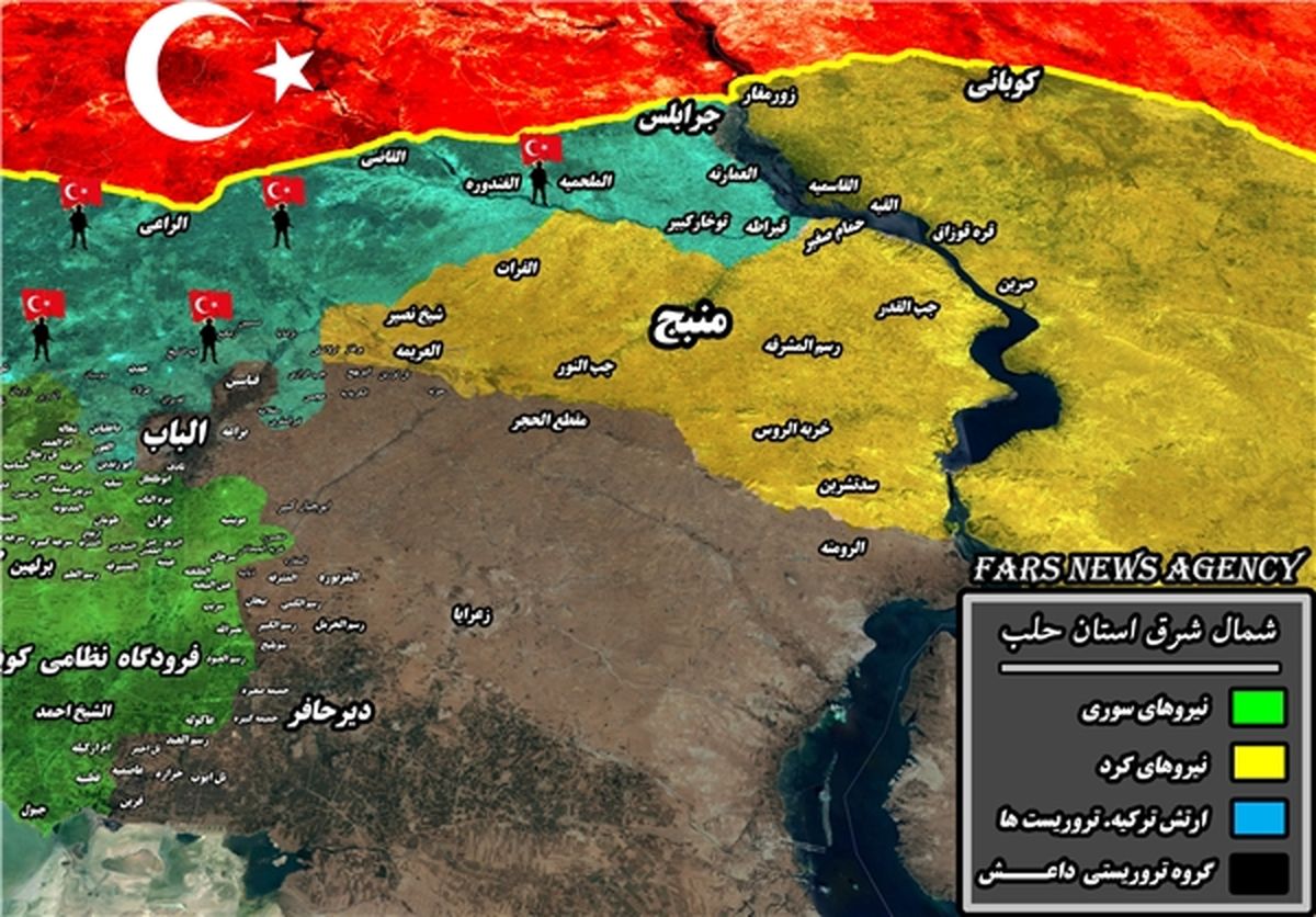 آزادسازی ۳ شهرک در شرق استان حلب