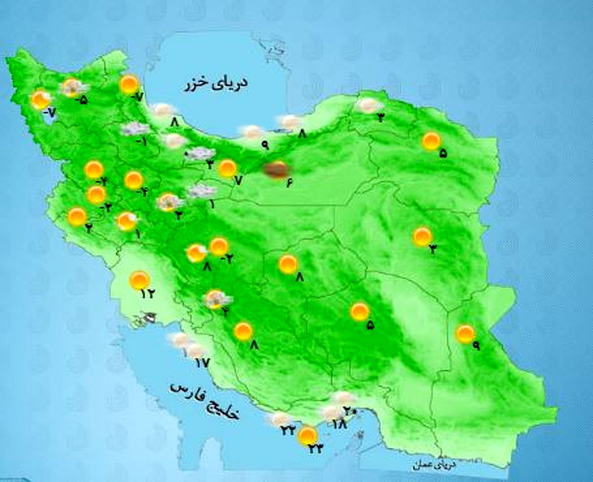 آخر هفته کدام استان‌ها بارانی است؟ +جدول