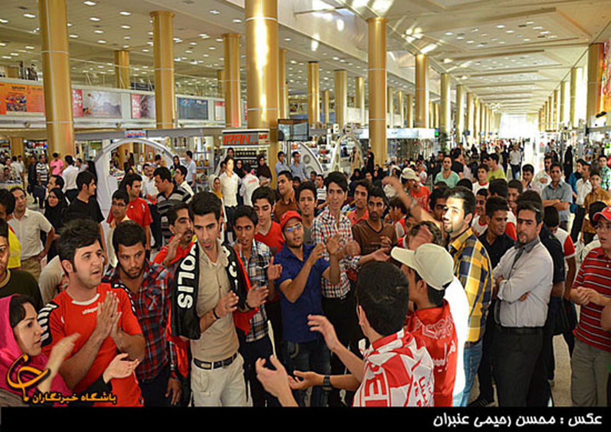سفر پرسپولیسی ها به مشهد/ تصاویر