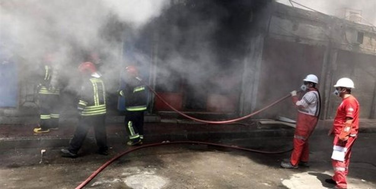 نیروگاه برق اهواز منفجر شد +فیلم