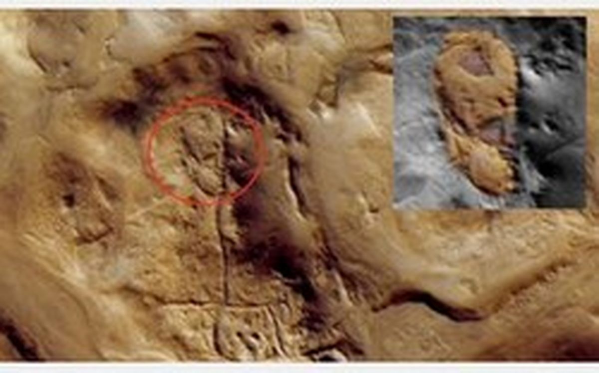 مریخ بار دیگر خبر ساز شد +عکس