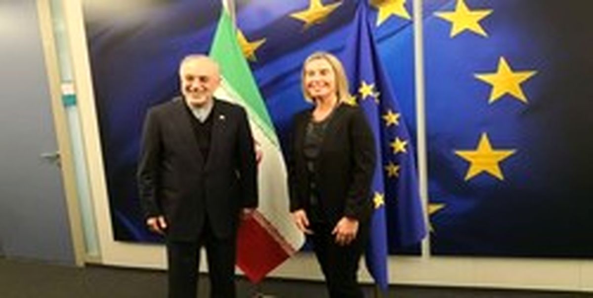 بیانیه اتحادیه‌اروپا درباره دیدار صالحی و موگرینی