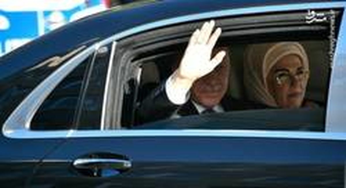 عکس: تدابیر امنیتی هنگام افتتاح مسجد توسط اردوغان