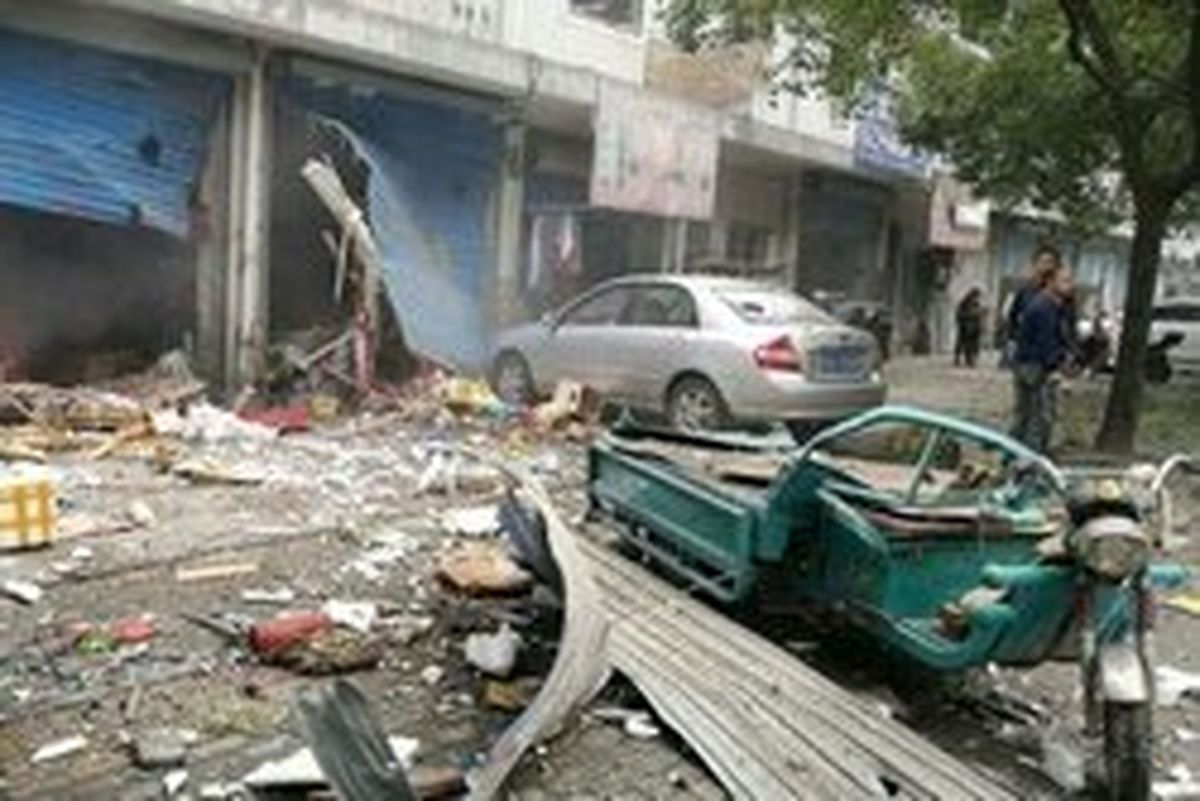 وقوع انفجار در کارخانهای در شرق چین