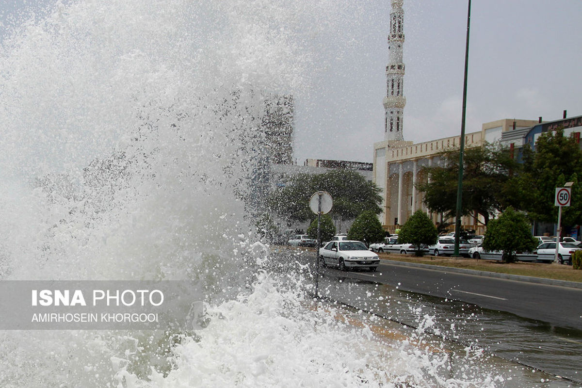 تصاویر: پدیده جالب در ساحل بندرعباس‎