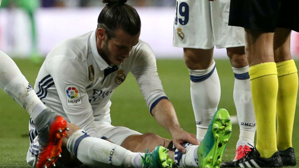 عکس: مصدومیت قابل پیش بینی بیل در ال‌کلاسیکو