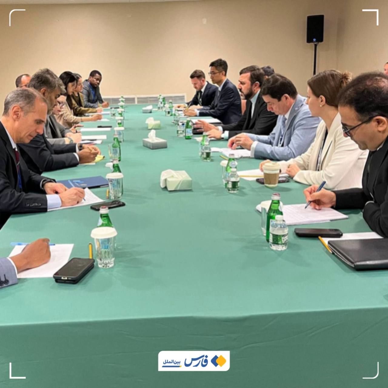 نشست غریب‌آبادی با نمایندگان ۱۰ عضو غیردائم شورای امنیت